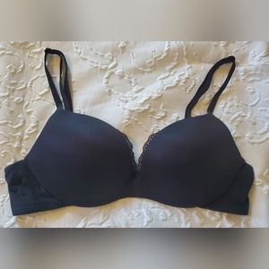 Victoria's Secret black push-up bra